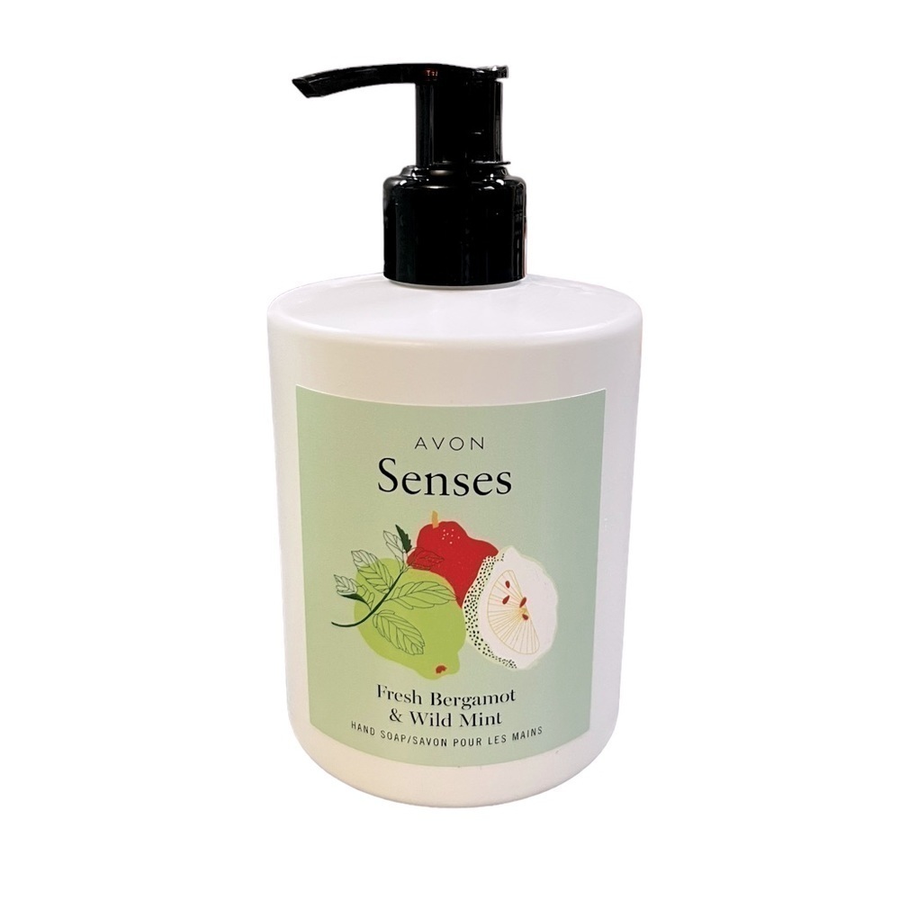 3/$15 /Avon Senses Fresh Bergamot & Wild Mint Hand Soap